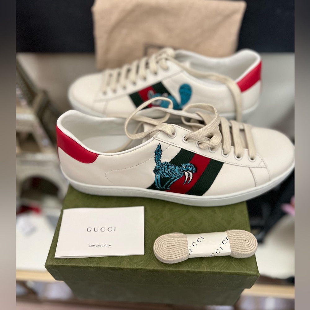 GUCCI GG MAN TENNIS SHOES
